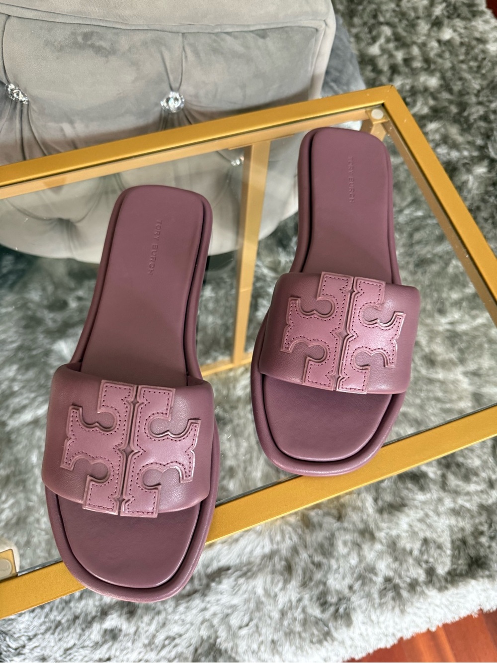 TORY BURCH DOUBLE T SLIDE